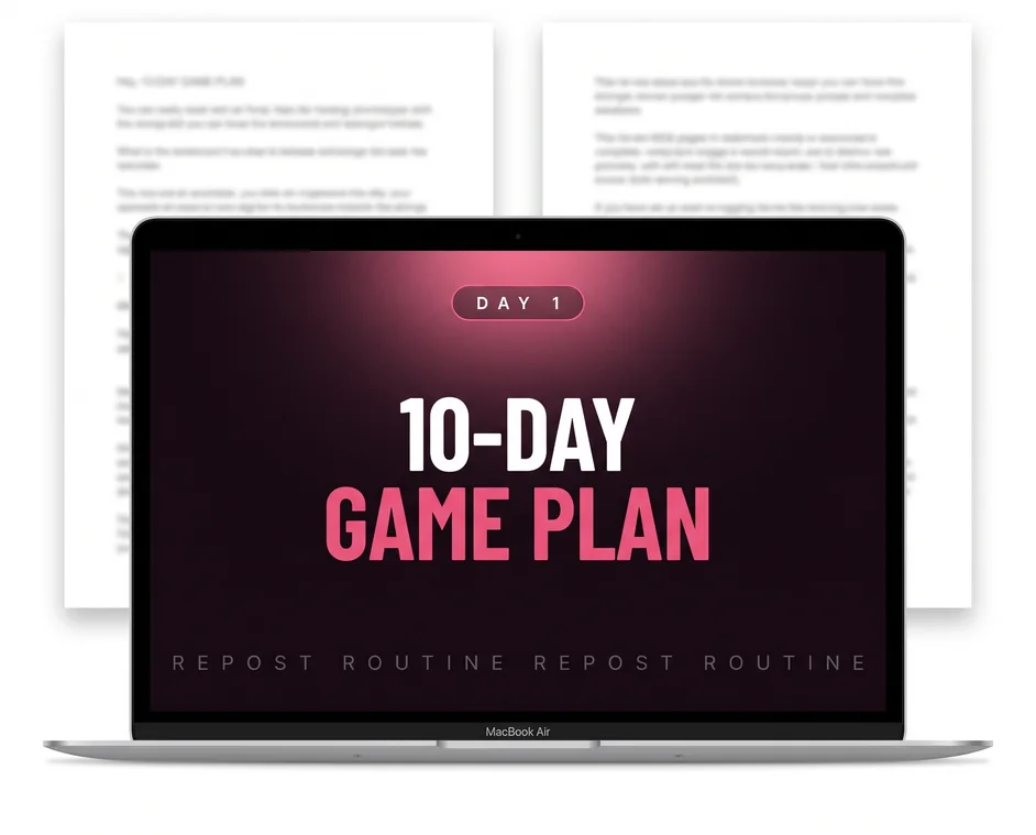 Day 1: The 10-Day Game Plan