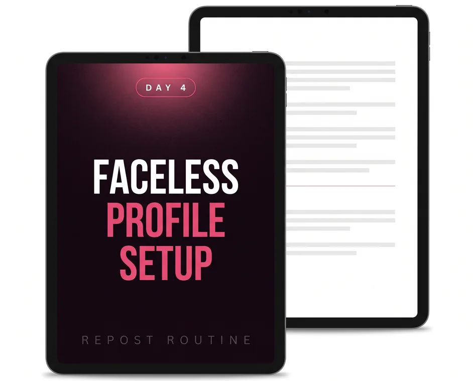 Day 4: Faceless Profile Setup