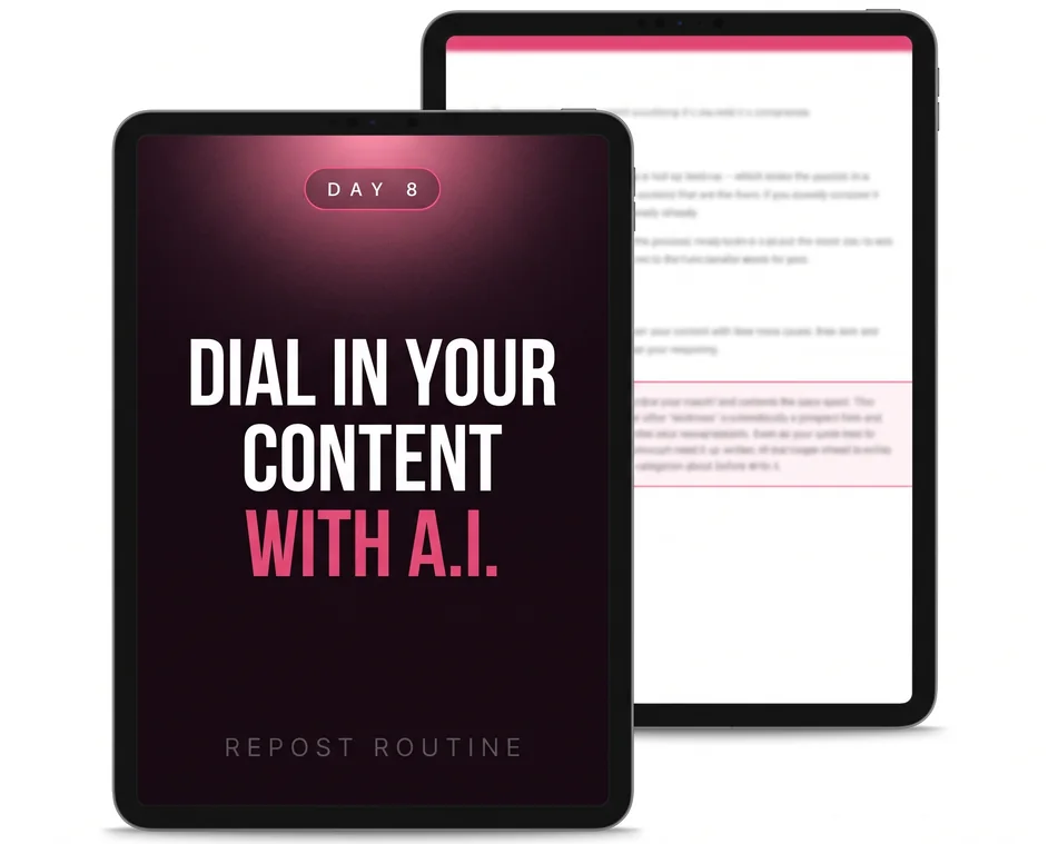 Day 8: Dial In Your Content With A.I.